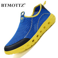 Summer Mesh Men Shoes Lightweight Sneakers Men Fashion Breathable Casual Water Shoes nd Designer Mens Loafers Plus Size 39-48