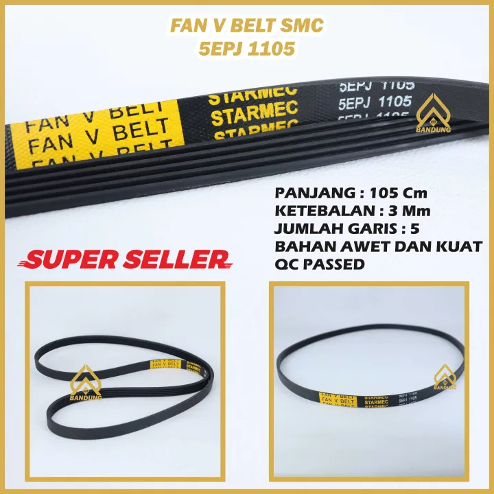 Fan V Belt Mesin Cuci Epj Van Belt Vanbelt V Belt Tali