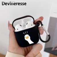 Doubt Cute Cartoon Goose Pattern Wireless Headset Protective Case For Airpods 1/2 Case Airpods3 Airpods Pro Generation Tpu Case