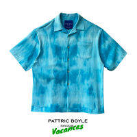 PATTRIC BOYLE / VAC / SUMMER SKY TIE DYE SHIRT / เสื้อเชิ๊ต มัดย้อม สีท้องฟ้า แพลททริค บอยลย์ / VAC01102TD 01 CLUB