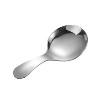 Stainless Steel Short Handle Spoon Gold Round Tea Coffee Spoon Kids Spoon Kitchen Condiment Spice Dessert Cake Spoon