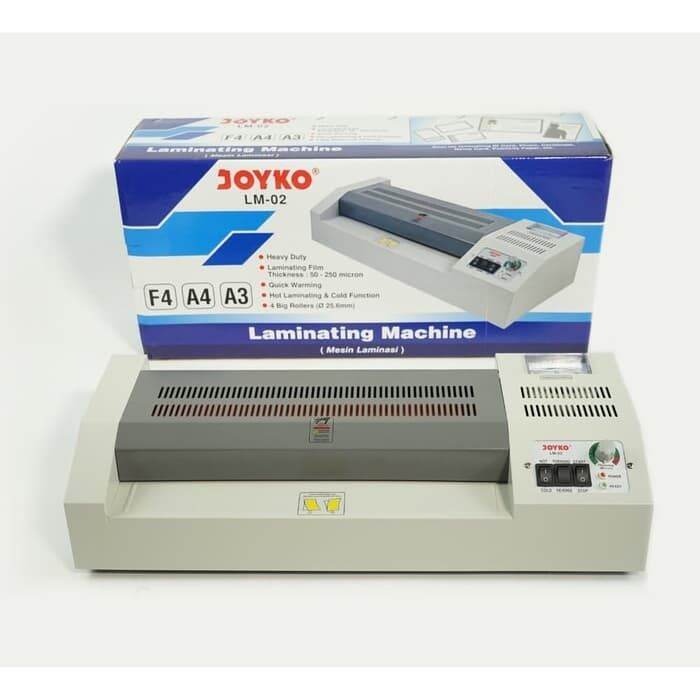 Joyko Lm 02 Laminating Machine F4 A4 A3 Hot Cold Mesin Laminasi Panas