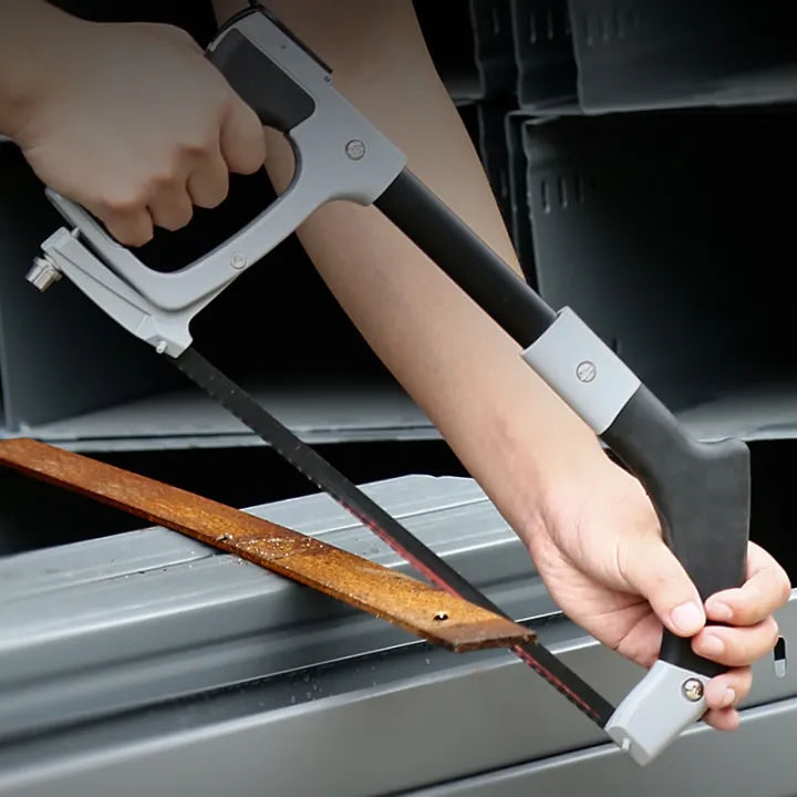 Strong hacksaw frame household metal cutting hand hacksaw small hand
