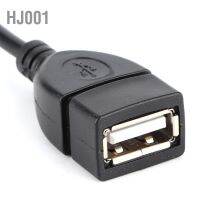 Hj001 18.7In Obd2 Usb สายชาร์จ 16Pin สําหรับกล้อง Gps Dvr รถยนต์