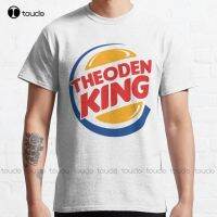 New Theoden Burger King Classic T-Shirt Cotton Tee Shirt Mens Tshirts Graphic Custom Aldult Teen Unisex Fashion Funny New