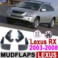 รถ Mudguard สำหรับ Lexus Harrier RX300 RX330 RX350 RX400h XU30 2003-2008 Fender Mud Guard Flap Splash Mudguard 2004 2005 2006 2007