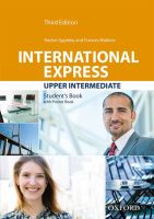 Bundanjai (หนังสือคู่มือเรียนสอบ) International Express 3rd ED Upper Intermediate Student s Book (P)