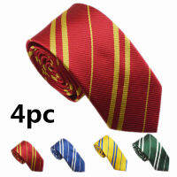 Gryffindor Tie Magic School ผ้าพันคอ Unisex ผู้ใหญ่เด็ก Cosplay Tie ฮาโลวีนคอสเพลย์ผ้าพันคอ Tie สำหรับธีมปาร์ตี้เครื่องแต่งกายอุปกรณ์เสริม