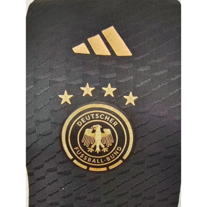 เสื้อกีฬาแขนสั้น-ลายทีมชาติฟุตบอลเยอรมนี-สีขาว-แห้งเร็ว-ไซซ์-s-xxl-2022