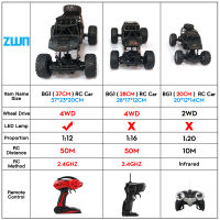 AHlmsm ZWN 1:12 / 1:16 4WD RC รถ Led ไฟ2.4G วิทยุรีโมทคอนโทรลรถยนต์ Buggy Off-Road ควบคุมรถบรรทุกของเล่นเด็กสำหรับเด็ก