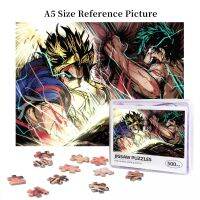 My Hero Academia All Might (2) Wooden Jigsaw Puzzle 500 Pieces Educational Toy Painting Art Decor Decompression toys 500pcs