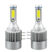 ไฟหน้ารถยนต์หลอดไฟ Led H15 2 Benz Vw 12V 24V อุปกรณ์ Lampu Jalan สำหรับ Audi A6 A5 Q7 Bmw