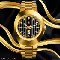 （RA）×（DO）หน้าปัดสีทอง gold dial diamond 36 mm men’s Watch，นาฬิกาสุดหรู，Swiss watch the original founding series นาฬิกา，นาฬิกาผู้ชายหุ้มด้วยเพชร，เดียสตาร์ หน้าปัดสีทอง