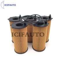 5 X Engine Oil Filter For Jeep Wrangler KA Liberty Cherokee KK Dodge Nitro KA 2.8 CRD OE# 68032204AB, 68032204AA