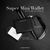 [SETบางเบา+สายคล้อง] Caseharden Neck Straps + Super Mini Wallet