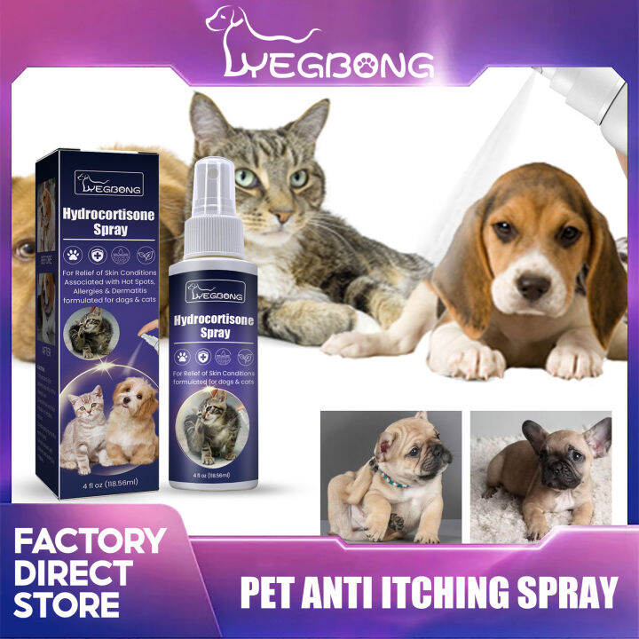Yegbong Pet Anti Itching Spray To Remove Mites, Dispel Insects, Relieve