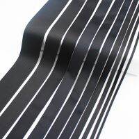 5 Meter/Lot Black Grosgrain Ribbon High Quality 100% Polyester Fabric Tape For Handmade Wrap Decoration Gift Wrapping  Bags