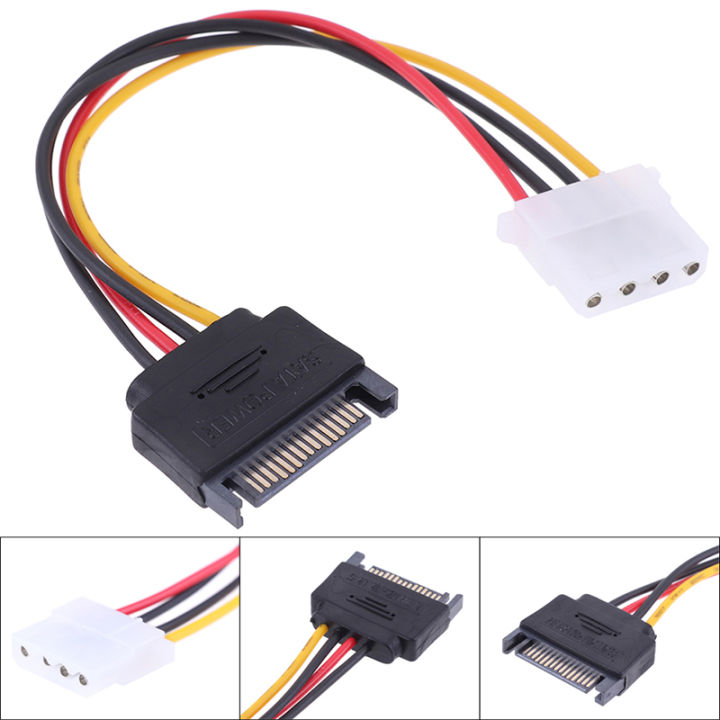 kui-min-sata-ไปยัง-ide-สายไฟ15ขา-sata-ตัวผู้ไปยัง-molex-ide-4อะแดปเตอร์สายเคเบิลเพศหญิง