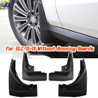 รถ Mudflaps สำหรับ Benz GLC Class X253 2016 - 2022 Worb Mud Flaps Splash Guards Mudguards Mud Flap ด้านหน้าด้านหลัง Fender