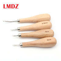 LMDZ 1Pcs หนังหัตถกรรมไม้เพชร Rhombus Awl 3Mm 4Mm 5-6Mm DIY หนังเย็บ Awl Leathercraft Punch Tool