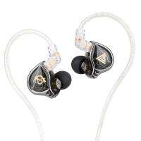 ZZOOI QKZ x HBB 10mm Titanium-Coated Diaphragm HiFi In Ear Monitor Earphones Semi-open Cavity CNC Aluminum Alloy Faceplate