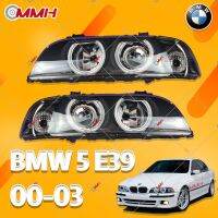 BMW 5 BMW5 E39 530i 520i 525i 528i 540i 523i ปรับเปลี่ยน Led ไฟหน้าสำหรับ ไฟหน้า โคมไฟหน้า ไฟหน้า​โปรเจค​เตอร์​ โคมไฟหรถยนต์ เลนส์กระจก headlamp headlight front light lens