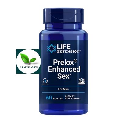 Sure แท้ชัวร์ 100% Life Extension Prelox® Enhanced Sex / 60 Tablets