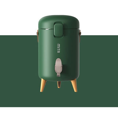 MITA เหยือกน้ำแคมป์ปิ้ง 3.4 ลิตร กระติกน้ำร้อน 36 ชั่วโมง ปลอดสาร BPA สีเขียว / ชมพู / ขาว