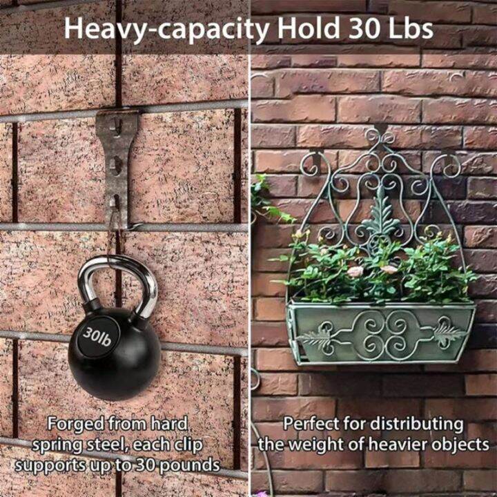 Picture Hangers Brick Hook Clamp Brick Hook Clamp Outdoor Hanging Brick