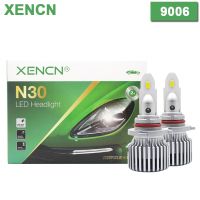 Xencn Hb4 Led 9006 N30ลูเมนสูง3000LM ไฟติดรถยนต์6500K วัตต์สีขาว30W ไฟหน้ารถมอเตอร์ไซค์แบบ Led 12V P22d คู่หลอดไฟคุณภาพ