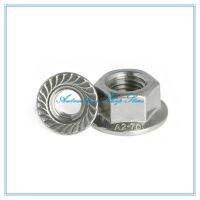 [A TOOL] 10PCSM4 M5 M6304FlangedNut Flange Nuts DIN6923