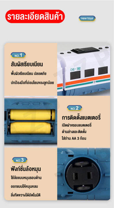 baby-online66-ของเล่นรถไฟ-รถไฟฟ้าความเร็วสูง-มีเสียง-วิ่งเร็ว-ของเล่นส่งเสริมพัฒนาการเด็ก-เหมาะเป็นของขวัญ-สินค้าพร้อมส่ง