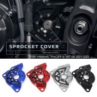 CNC Motorcycle Chain Guard Protection Cover Left Engine Front Sprocket For Yamaha MT-09 MT09 Tracer 9 2021 - 2022 Covers