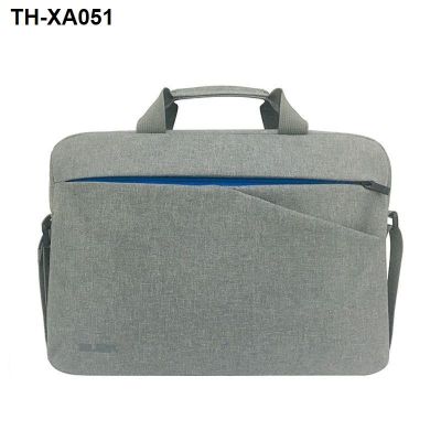 notebook one shoulder bag 15.6 inches for men and women fashion simple portable business briefcases