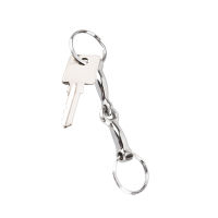 Cavassion Equestrian Snaffle Bit พวงกุญแจเป็นของขวัญสำหรับขี่ม้า Armature รูปร่างพวงกุญแจไม่ใช่บิตจริง