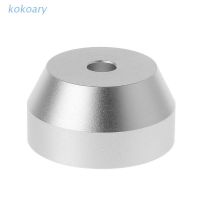 Kok อุปกรณ์เสริมอะแดปเตอร์ไวนิลอลูมิเนียมสีเงิน 7 45RPM