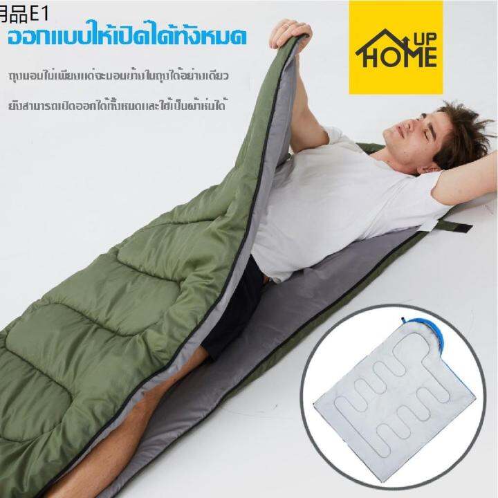 ถุงนอน-แบบพกพา-ถุงนอนปิกนิก-ถุงนอนพกพา-sleeping-bag-ขนาดกระทัดรัด-น้ำหนักเบา-พกพาไปได้ทุกที่-homeup