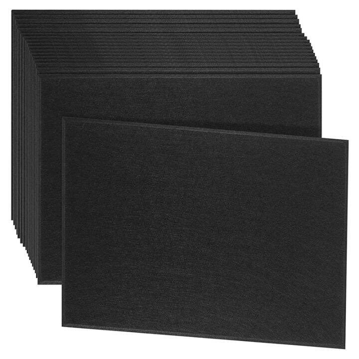 18 Pack Acoustic Panels,Sound Proofing Padding with Beveled Edge,Home