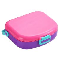 Plastic Bento Box Lunch Box Large Dip Container Microwavable Lunch Box Gift for Friends Family Members xqmg