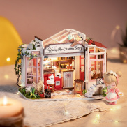 BẢN QUỐC TẾ TIẾNG ANH Mô hình nhà DIY Doll House Robotime Honey Ice-cream