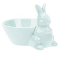 Lovely Easter Ceramic Salad Bowl Tableware Dining Table Decor Fun Bunny Model Cartoon Rabbit Pudding Bowl