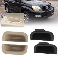 1Set Car Inner Door Holder Armrest Storage Box Component for Toyota Prado Lexus GX470 2004-2009 Glove Organizer Container Tray A