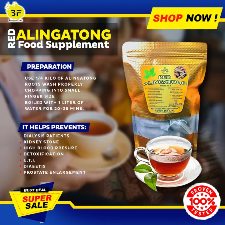 1 pack RED ALINGATONG ROOTS HERBAL TEA / Antioxidants / High blood