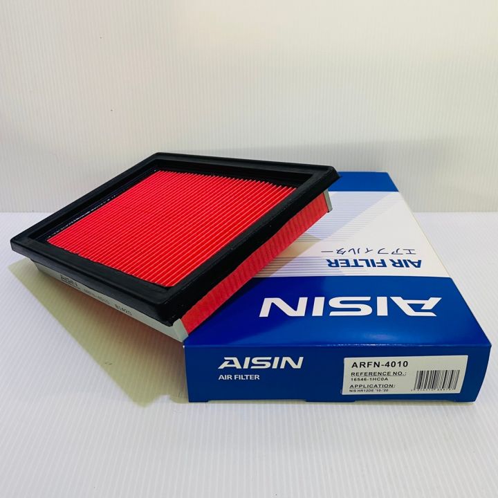 aisin-ไส้กรองอากาศ-nissin-march-amera-note-1-2l-เบอร์อะไหล่-arfn-4010