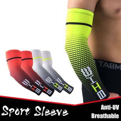 2 PCS Cool Men Sport Cycling Running Bicycle UV Sun Protection Cuff Cover Protective Arm Sleeve Bike Arm Warmers Sleeves Sleeves