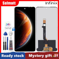 Salmatt เซ็นเซอร์จอแสดงผล LCD แบบสัมผัสหน้าจอ X6810 Infinix Zero X,อุปกรณ์อ่านพิกัดซีร็อกซ์นีโอกระจกแผงจอแสดงผลหน้าจอ LCD แบบเต็ม