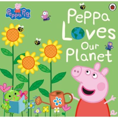 be happy and smile ! &gt;&gt;&gt; หนังสือนิทานภาษาอังกฤษ Peppa Pig: Peppa Loves Our Planet (Peppa Pig) [Paperback]