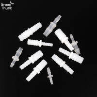 10pcs Outer Dia 4-11.1mm Reduced Pagoda Straight Connector White Plastic Hose Pipe Adapter Air Pump Fish Tank Fittings Pipe Fittings Accessories