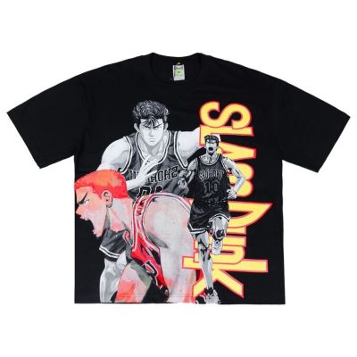 ข้อเสนอพิเศษ tshirt เสื้อยืด ขนาดใหญ่ พิมพ์ลาย Slam Dunk Sakuragi(S-5XL)S-5XL