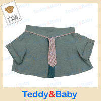 Teddy House :  ชุดตุ๊กตา  เสื้อเชิ้ต+เนคไท   ขนาด 31  นิ้ว (เฉพาะชุด)